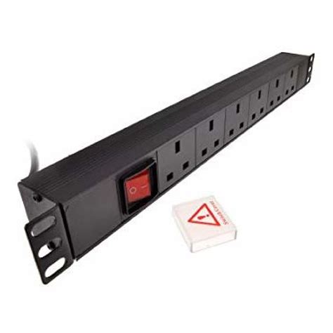 6 slots power distribution unit universal socket outlet